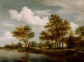 Eine Flusslandschaft, 1658